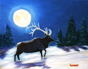 Bull Elk-Moon-C-4-JES copy